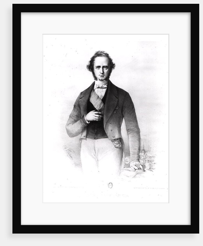 Portrait of Henry John Temple Lord Palmerston by John (after) Partridge
