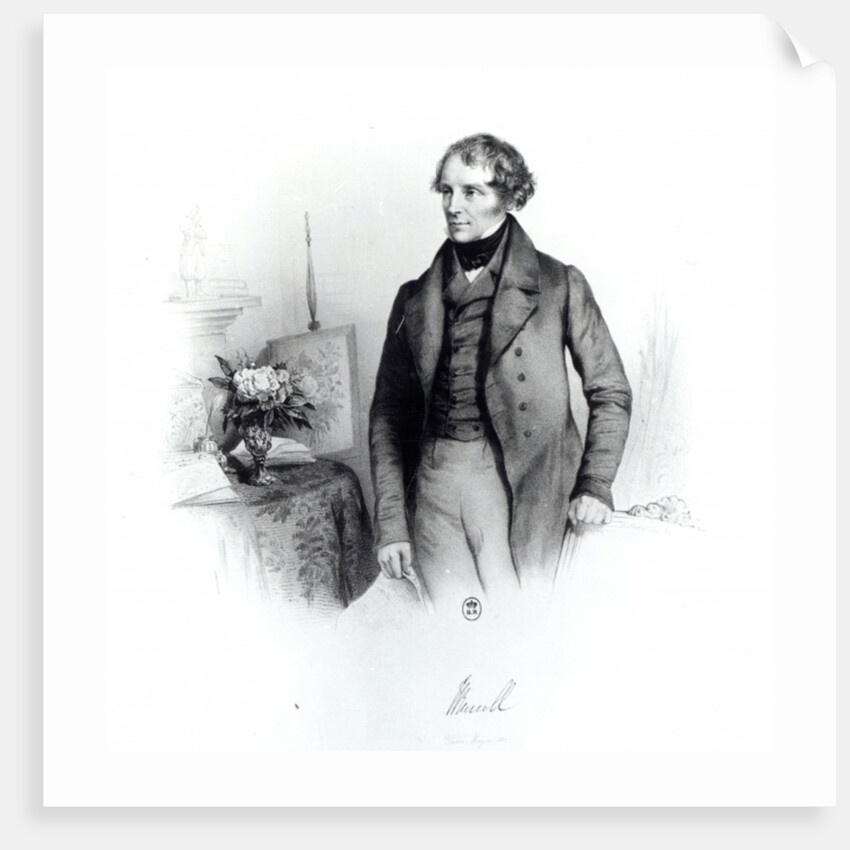 Portrait of Lord John Russell by Emile Desmaisons