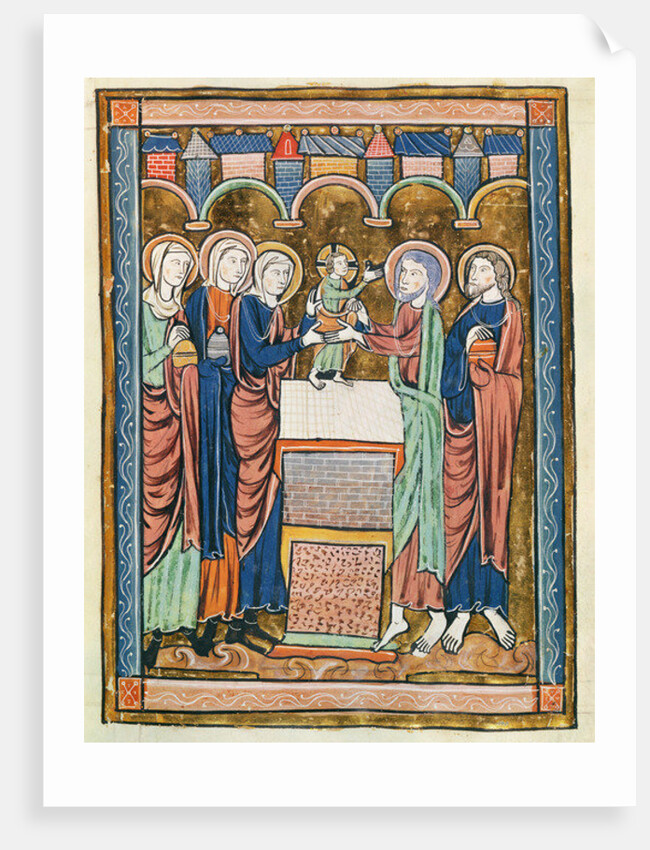 Ms 3016 fol.10 The Circumcision by French School