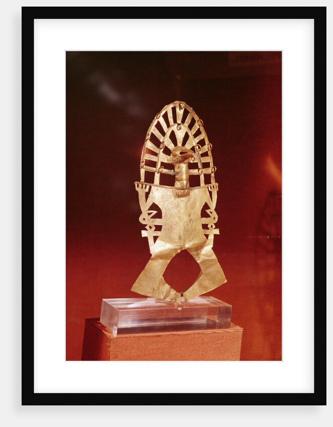 Pectoral, Muisca Culture, 1100-1500 by Pre-Columbian Pre-Columbian