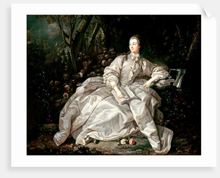 Madame de Pompadour by Francois Boucher