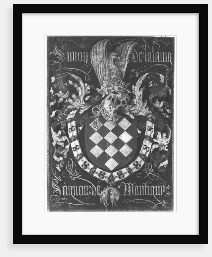 Coat of Arms of Simon de Lalaing Seigneur of Montigny, 1st Chapter of the Order of the Golden Fleece, Lille, 1431 by Flemish School