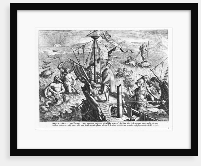 Amerigo Vespucci by Jan van der Straet