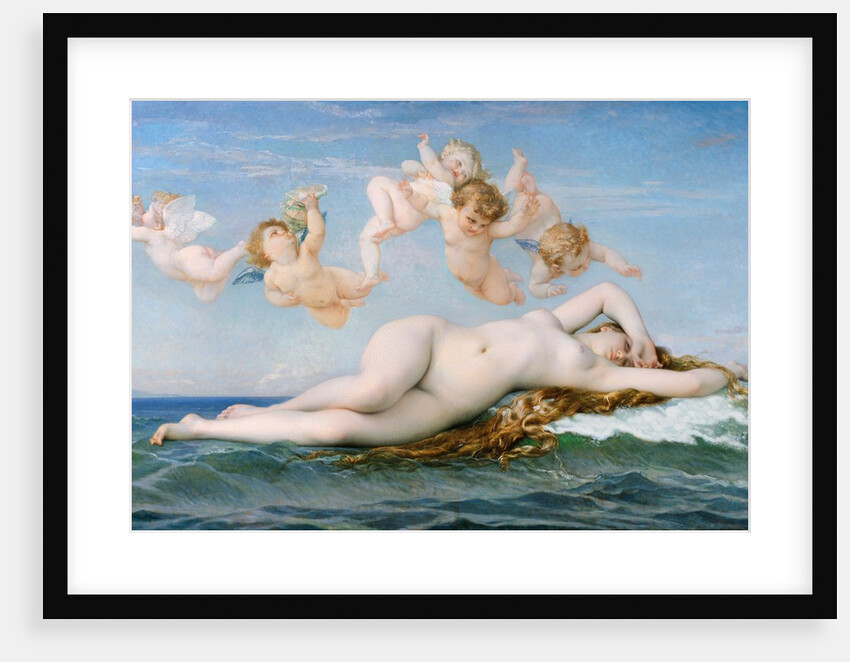 Birth of Venus, 1863 by Alexandre Cabanel