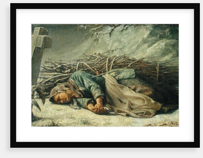 The Poor Woman, 1857 by Alexandre Antigna