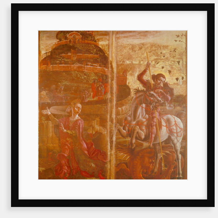 St. George and the Dragon by Cosimo Tura