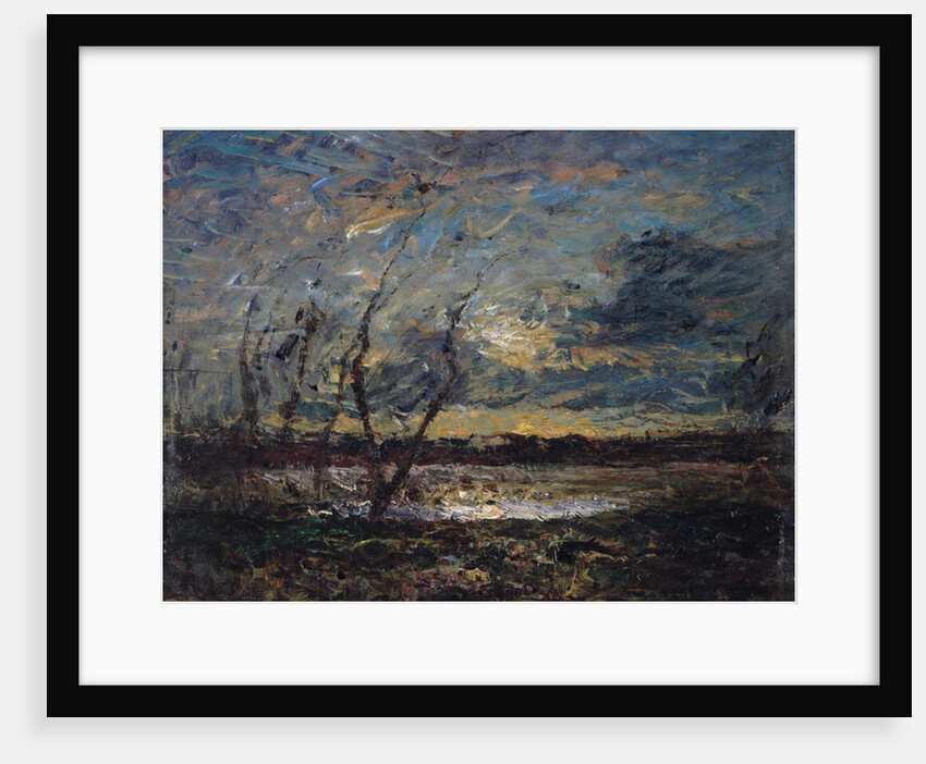Landscape on the Outskirts of Cremieu by Auguste Francois Ravier