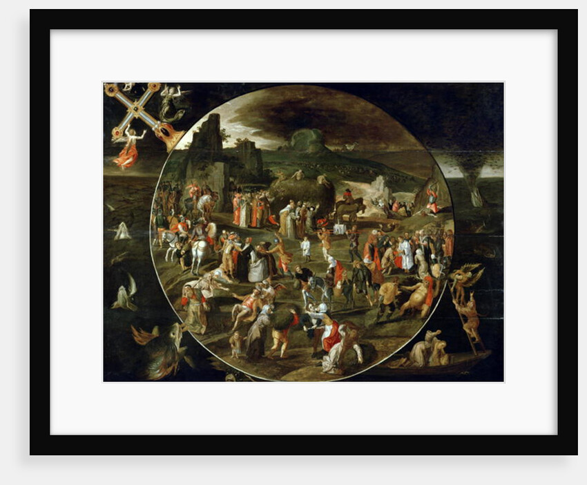 The Haywain, Allegory of the Vanity of the World by Gillis Mostaert