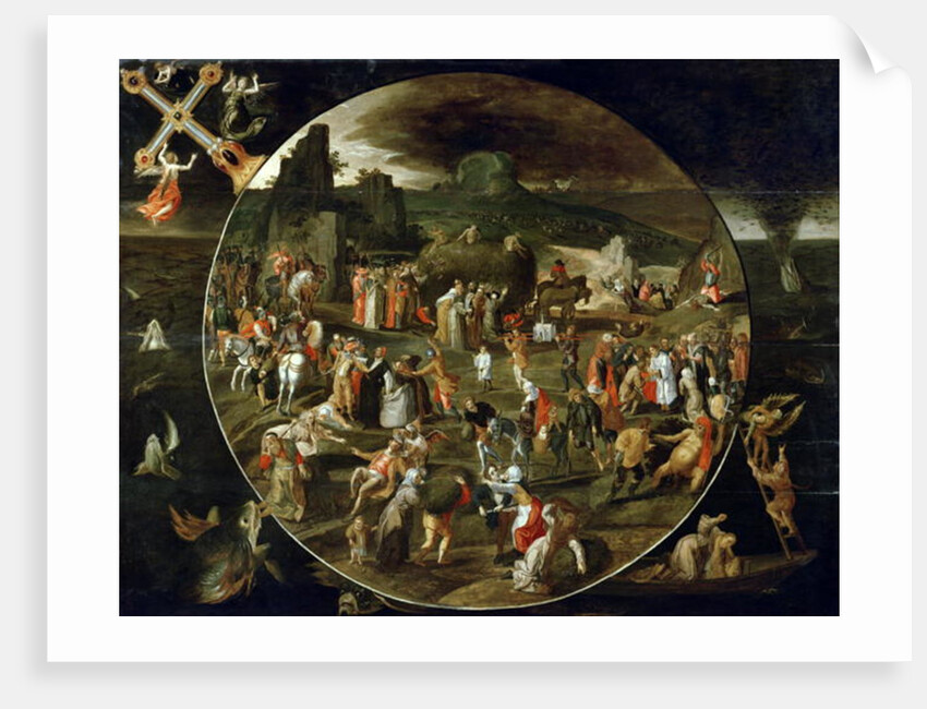 The Haywain, Allegory of the Vanity of the World by Gillis Mostaert