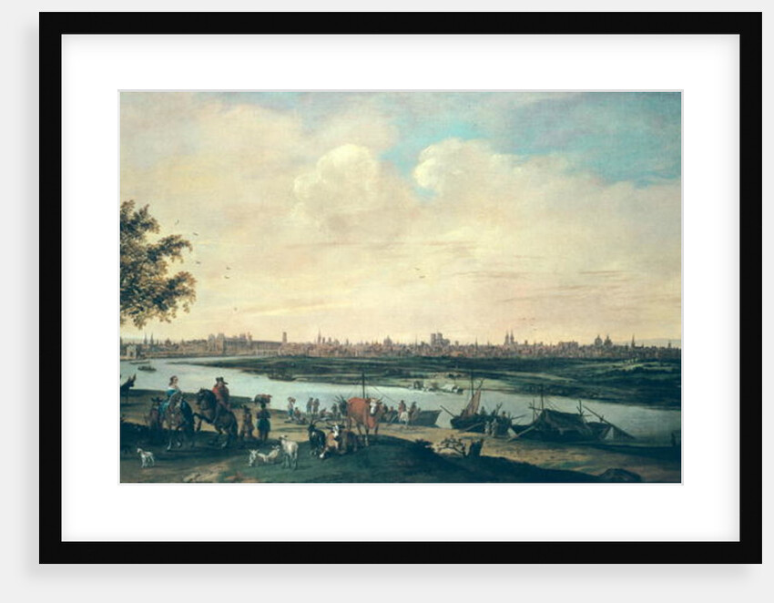 View of Paris by Jan Siberechts