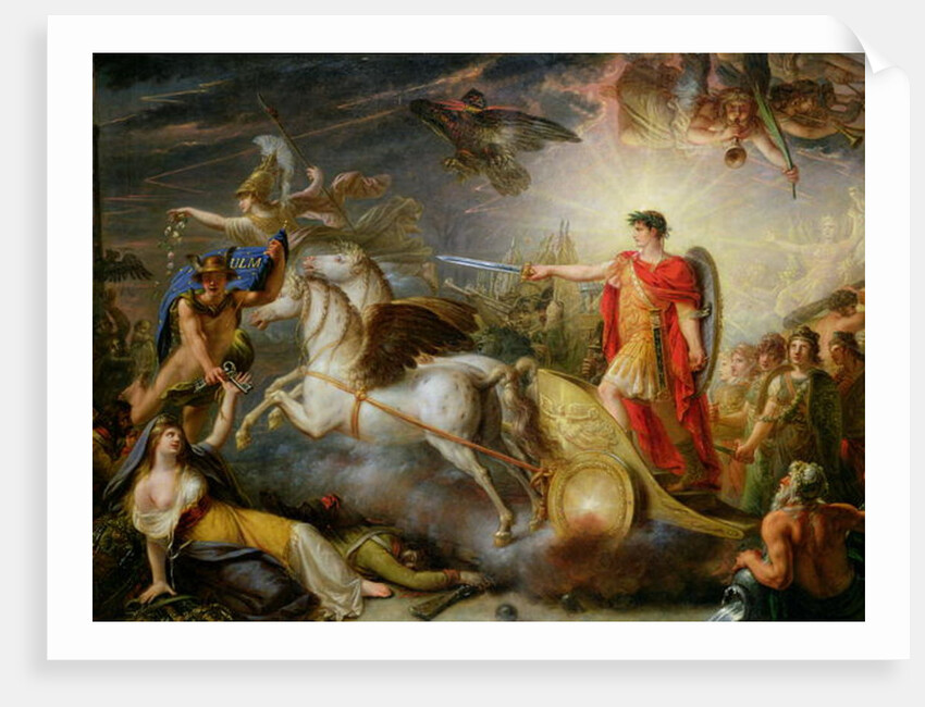 Allegory of the Surrender of Ulm, 20th October 1805 by Antoine Francois Callet