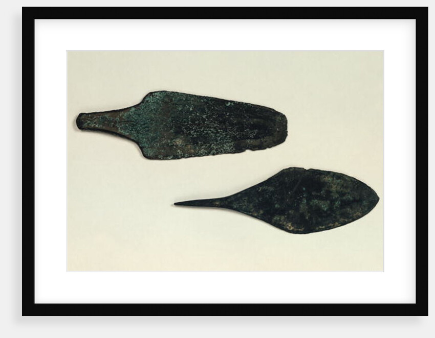 Two daggers, 2000-1800 BC by Prehistoric