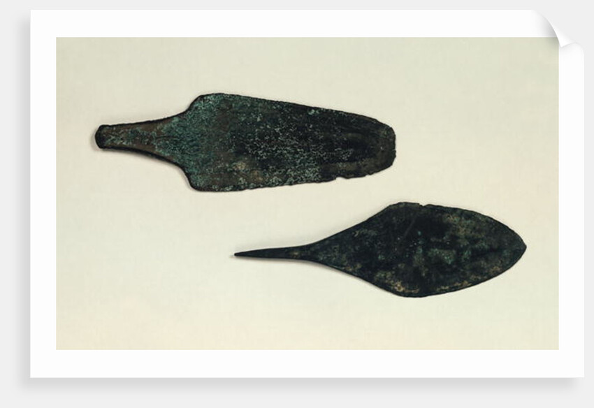 Two daggers, 2000-1800 BC by Prehistoric