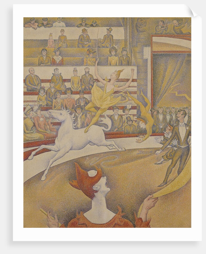 The Circus, 1891 by Georges Pierre Seurat