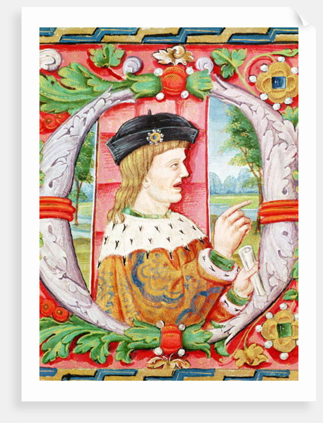 Manuel I 'The Fortunate', King of Portugal by Portuguese School