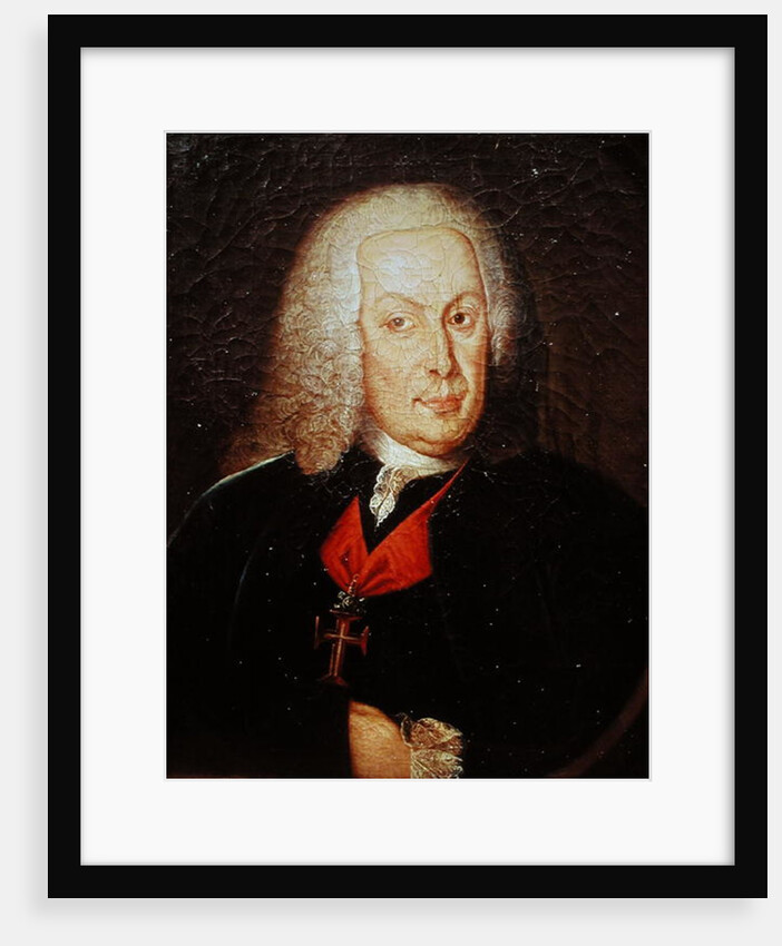 Portrait of Sebasiao Jose de Carvalho e Mello Marques de Pombal by Portuguese School