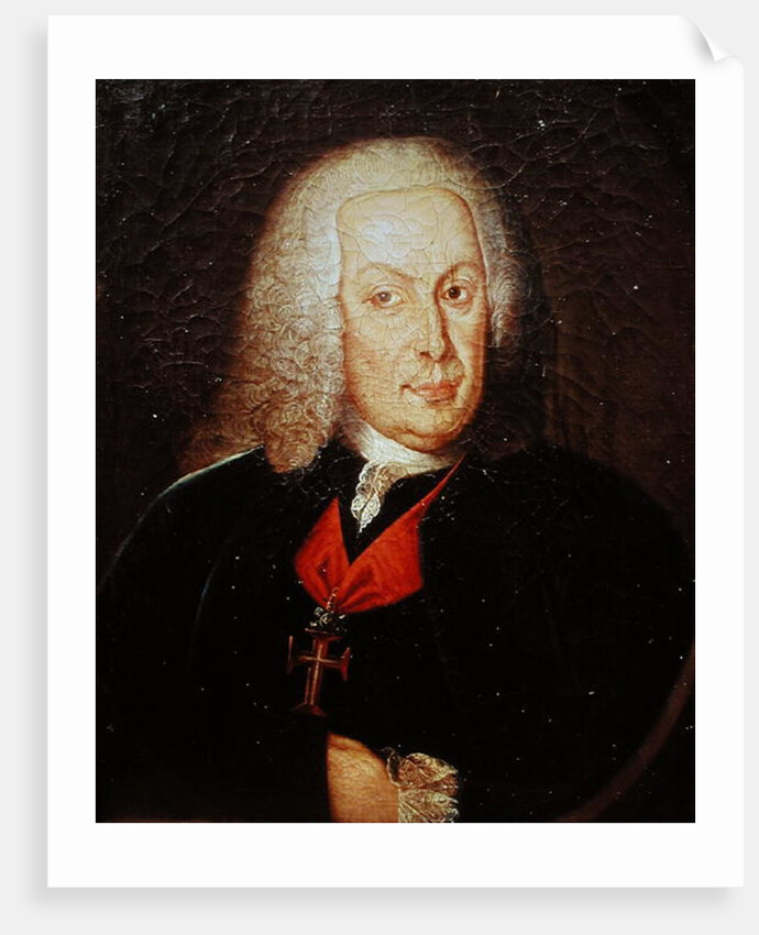 Portrait of Sebasiao Jose de Carvalho e Mello Marques de Pombal by Portuguese School