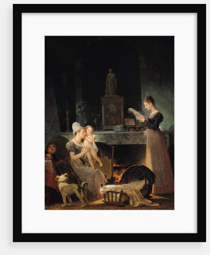 Reading the Letter by Marguerite Gerard