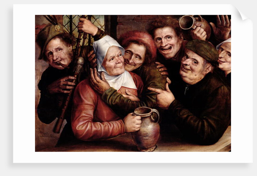 Merry Company, 1562 by Jan Massys or Metsys