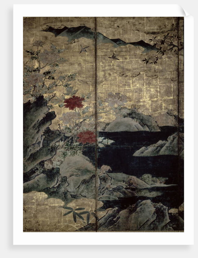 Birds and Flowers of the Four Seasons by Kano Soshu