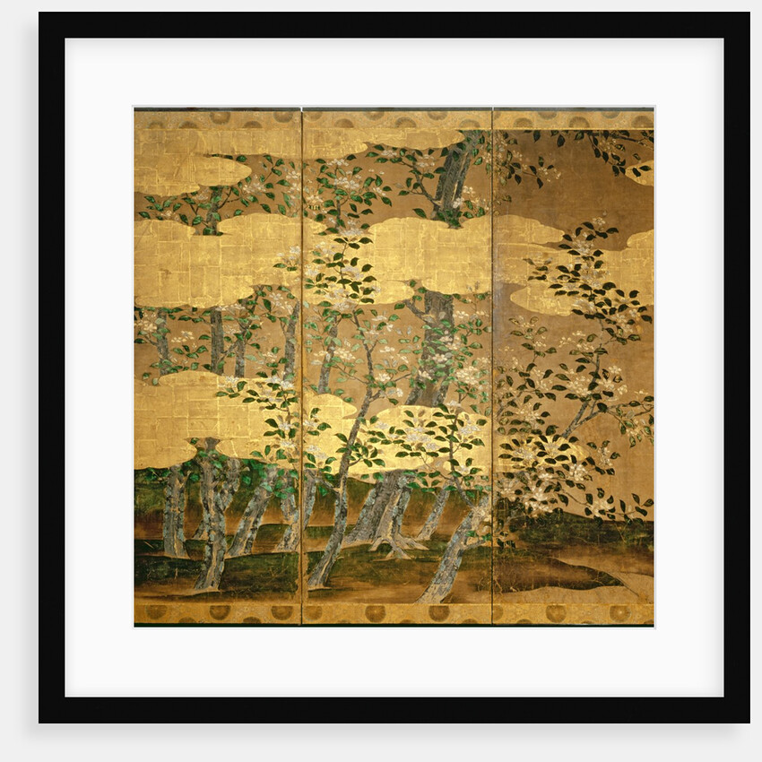 Flowers of Camellias by Japanese School