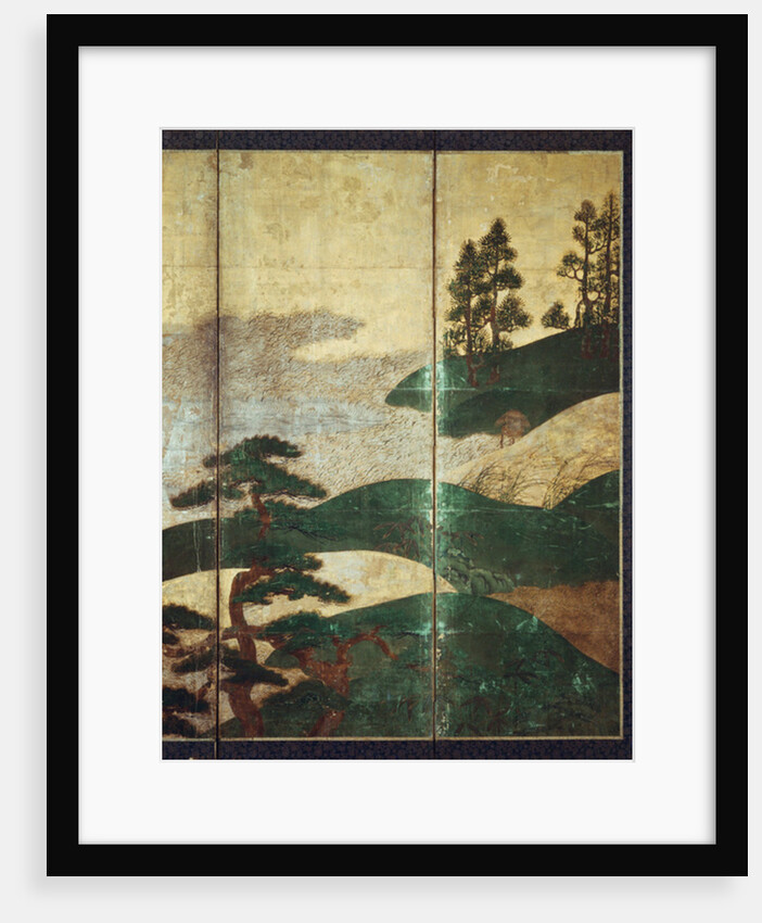 Moonlight Landscape by School Japanese