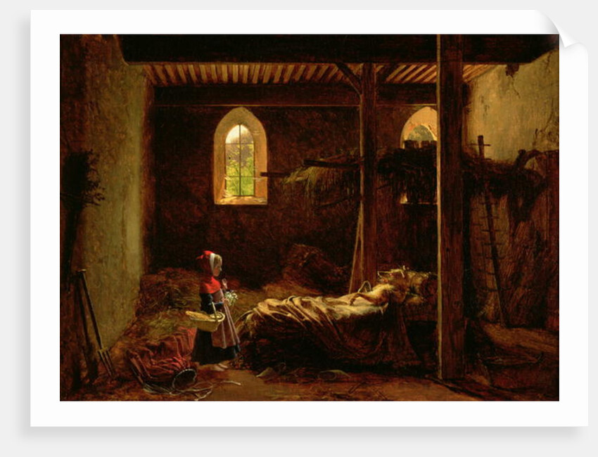 Little Red Riding Hood, c.1820 by Francois Richard Fleury