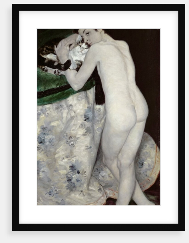 A Boy with a Cat, 1868 by Pierre Auguste Renoir