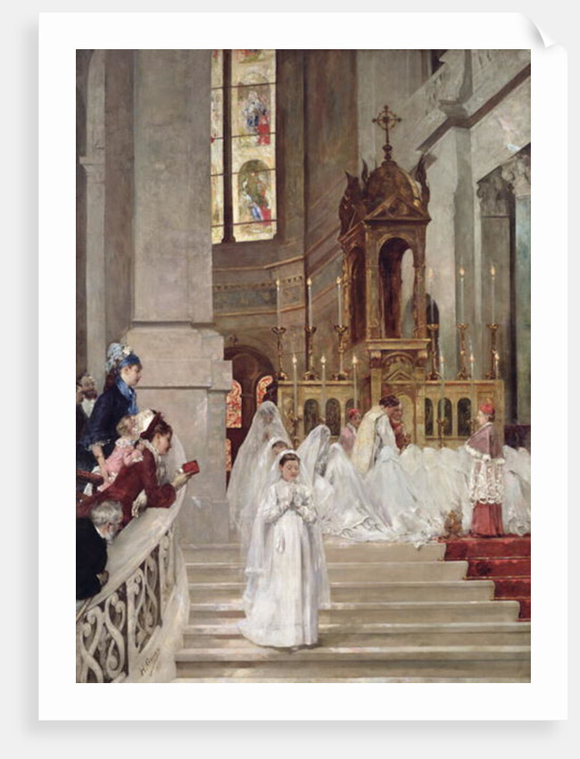 Communion at the Church of the Trinity, 1877 by Henri Gervex
