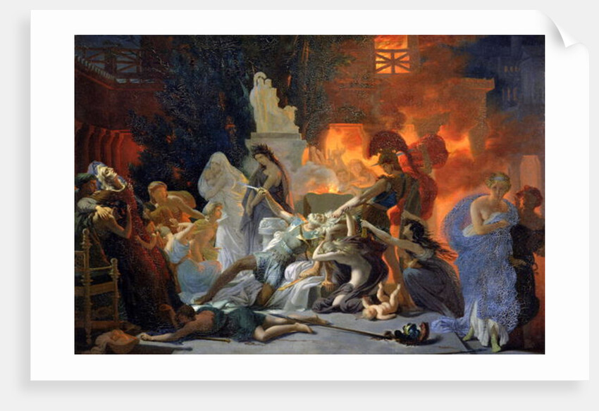 The Death of Priam, c.1817 by Baron Pierre-Narcisse Guerin