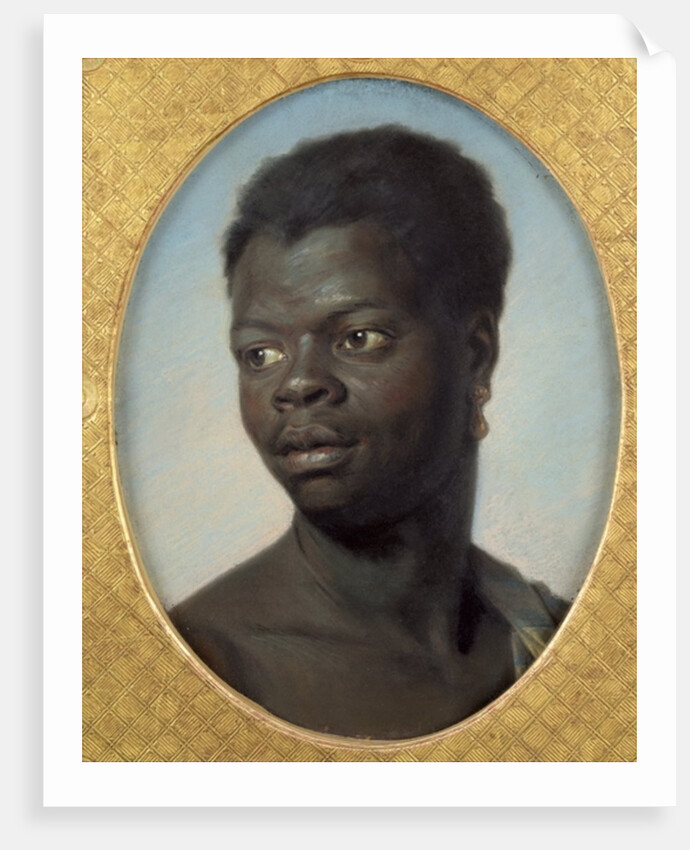 Portrait of a Young Negro by Maurice Quentin de la Tour