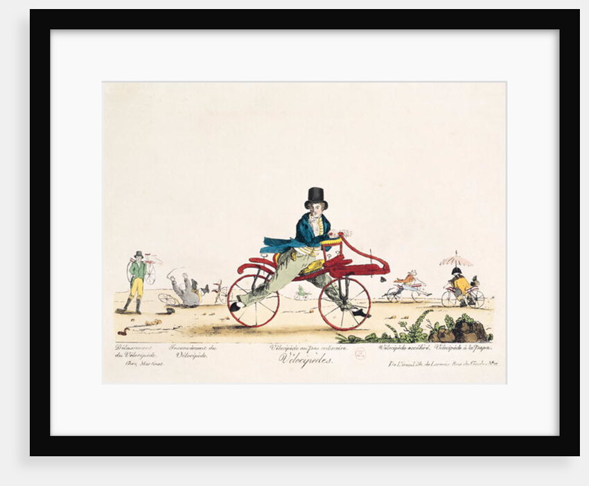 Velocipedes by French School