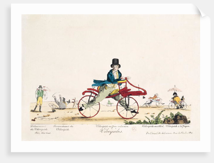 Velocipedes by French School