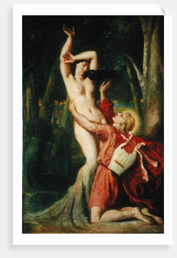 Apollo and Daphne, c.1845 by Theodore Chasseriau