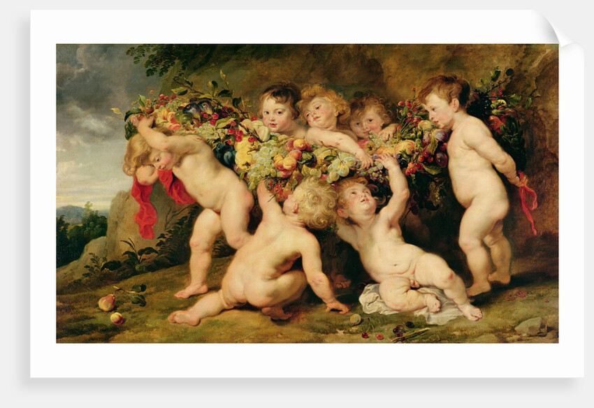 Garland of Fruit, c.1615-17 by Peter Paul and Snyders Frans Rubens