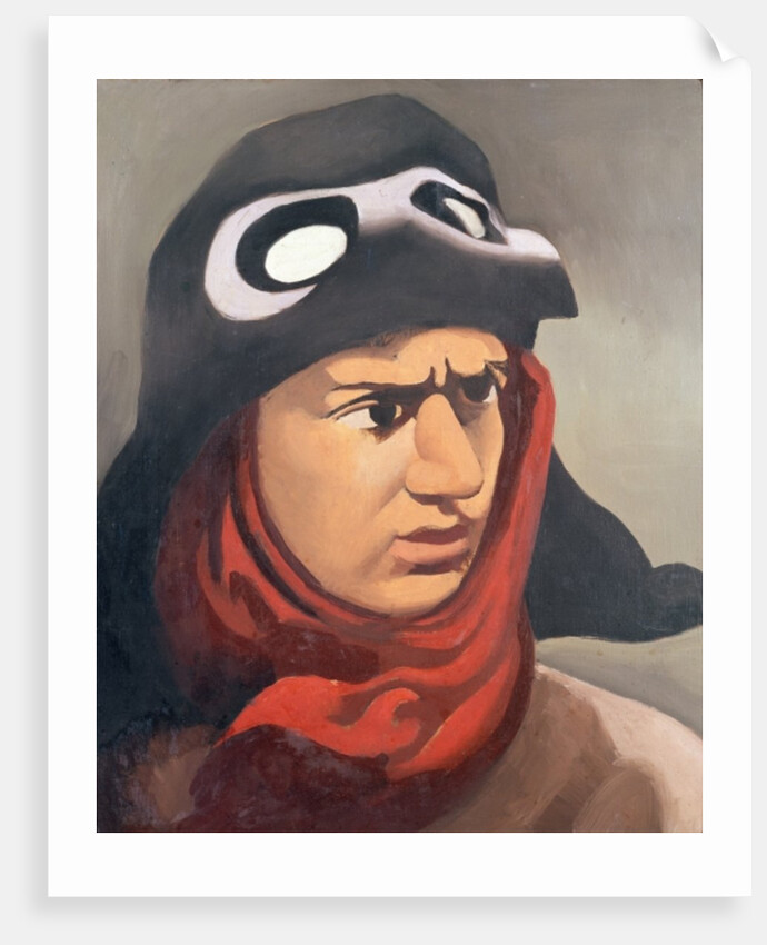 Portrait of Guynemer, 1921-23 by Roger de La Fresnaye