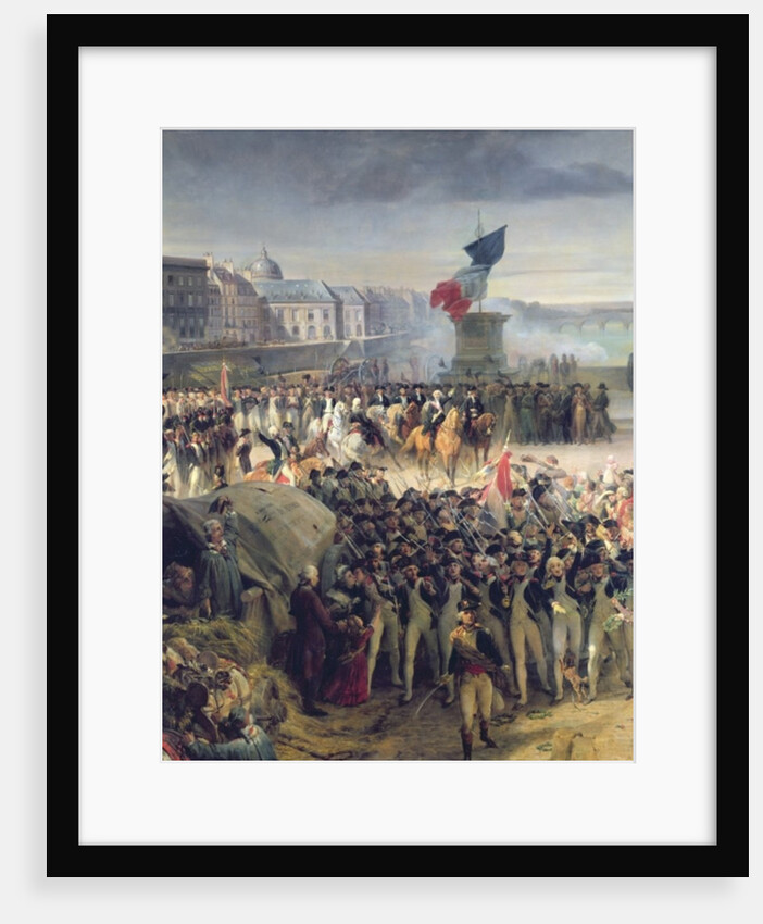 The Garde Nationale de Paris Leaves to Join the Army in September 1792, c.1833-36 by Leon Cogniet