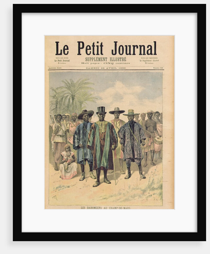 Dahomeans on the Champs de Mars by Henri Meyer