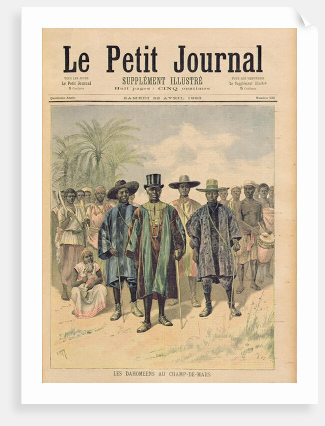 Dahomeans on the Champs de Mars by Henri Meyer