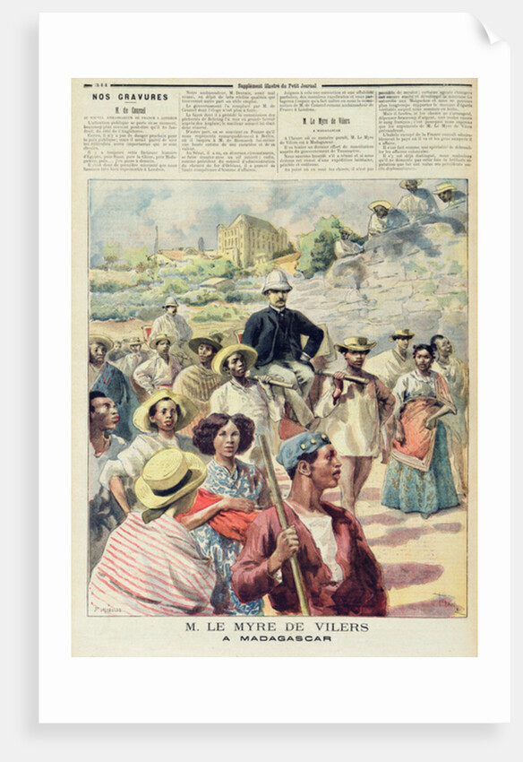 M. le Myre de Vilers in Madagascar by F.L. & Tofani Oswaldo Meaulle