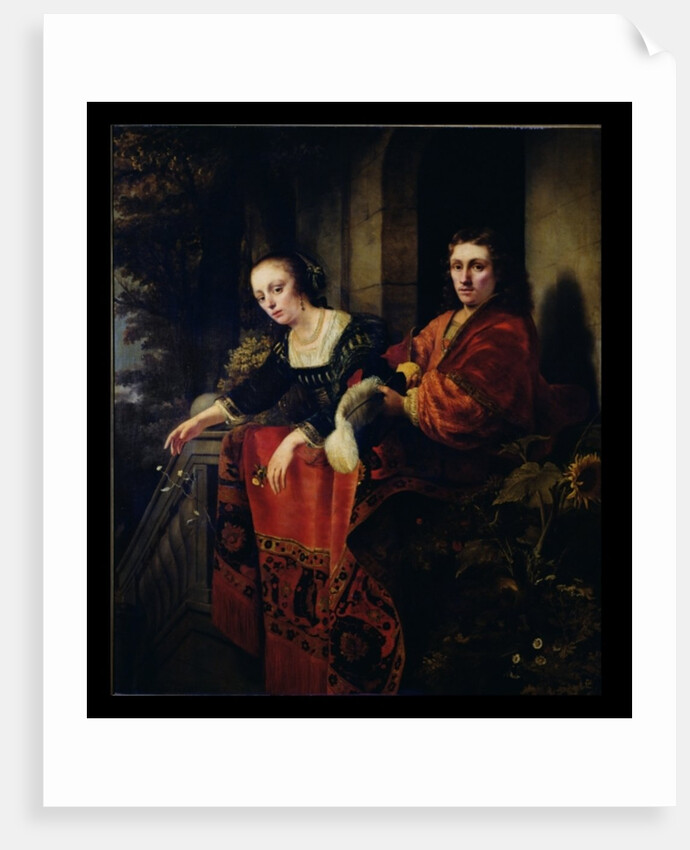 Portrait of a Husband and Wife, 1654 by Ferdinand Bol