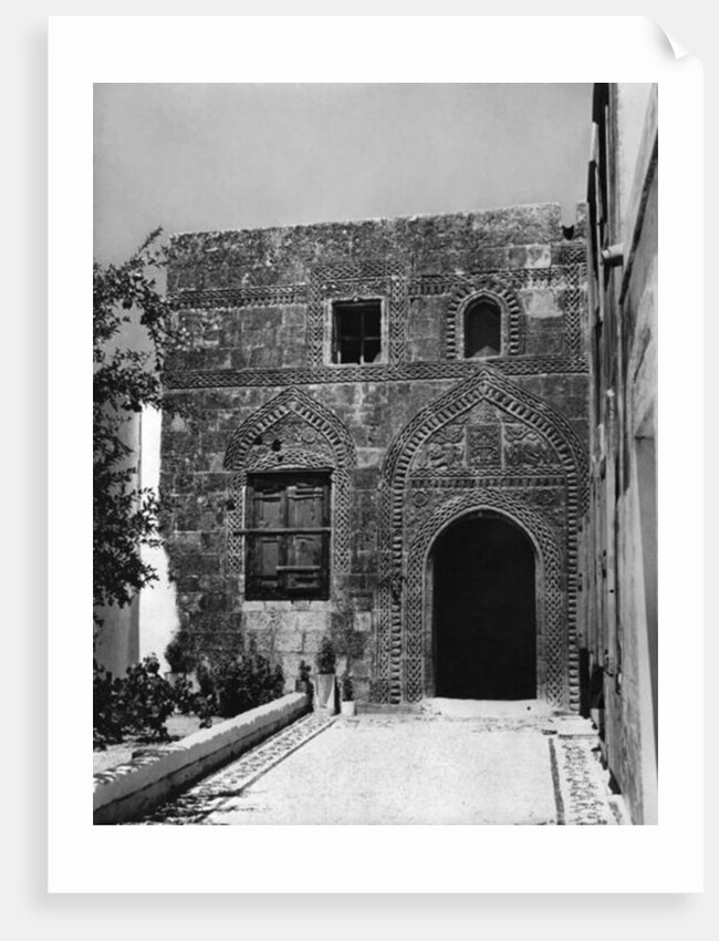 An old house in Lindos, Rhodes by Anonymous