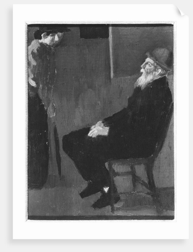 Pierre Auguste Renoir and Mademoiselle Beaudot, 1911 by Maurice Denis