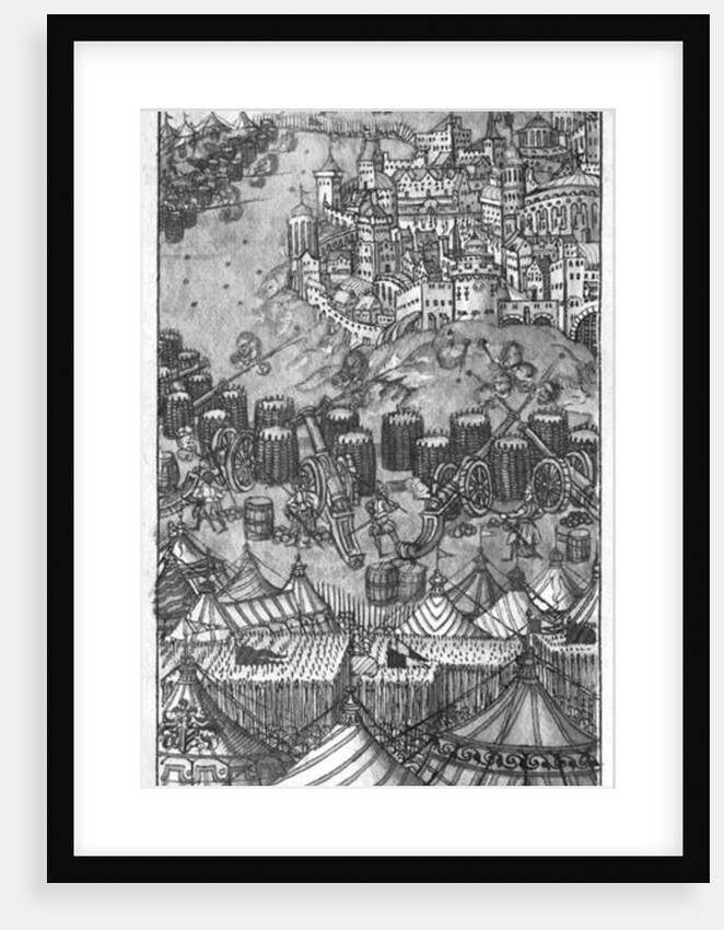 Attack on a Fortified Town by German School