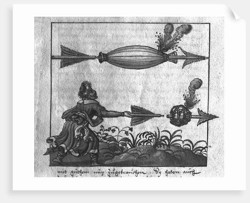 Tactical Use of Artillery: Incendiary Arrows by German School