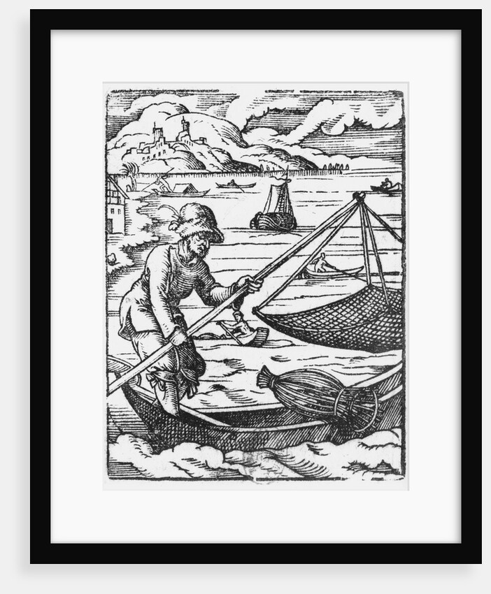 The fisherman by Jost Amman
