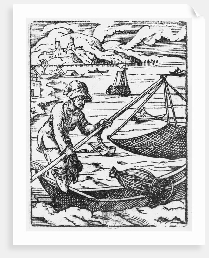 The fisherman by Jost Amman