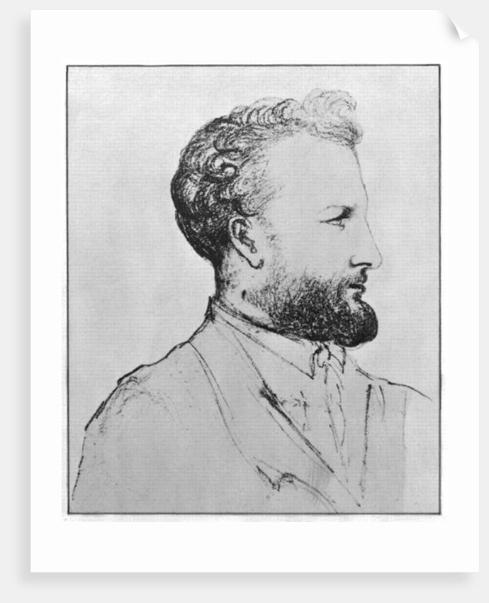 Portrait of Jules Verned by French School