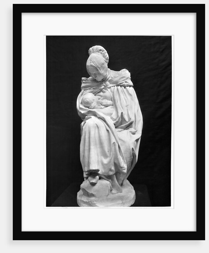 Boulonnaise Woman Feeding her Child by Aime Jules Dalou