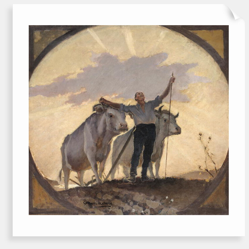 Hymn of the Earth to the Sun, 1892 by Georges Jules Bertrand